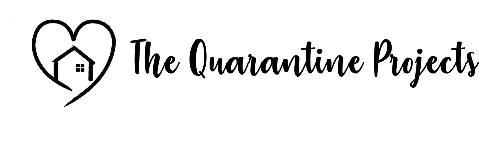 The Quarantine Projects Title-Logo Black