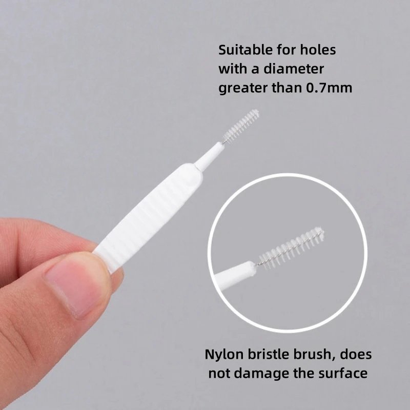 Bathroom Micro Nylon Brush Shower Head Anti-clogging Cleaning Brush Mobile Phone Hole Pore Gap Washing Tools Toilet Accessorie