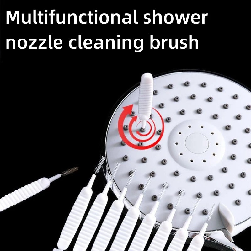 Bathroom Micro Nylon Brush Shower Head Anti-clogging Cleaning Brush Mobile Phone Hole Pore Gap Washing Tools Toilet Accessorie