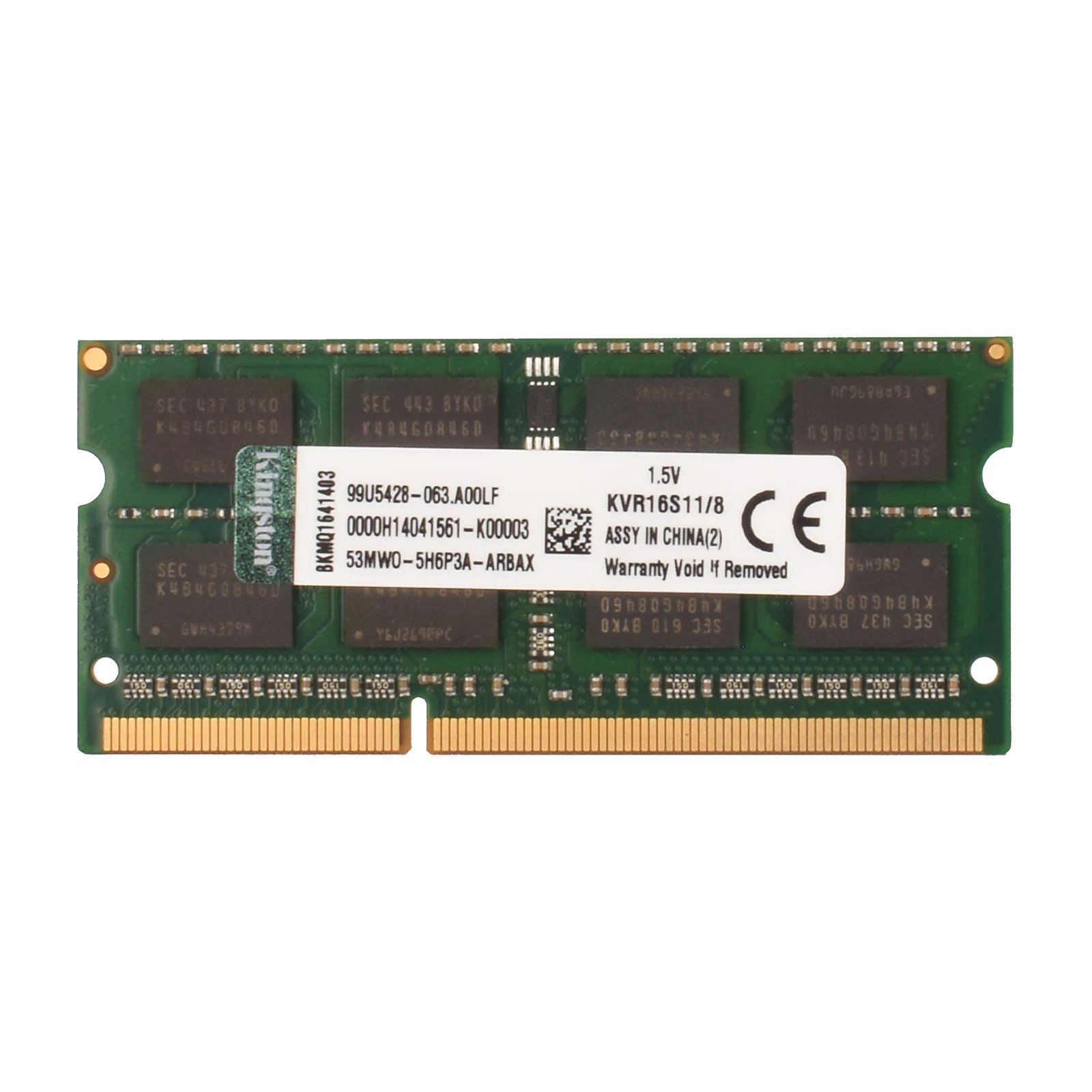 Kingston 2pcs Laptop Ram DDR3L DDR3 8GB 4GB 1066 1333 1600 1866Mhz SODIMM PC3-8500 10600 12800 Notebook Ram DDR3 Dual Channel