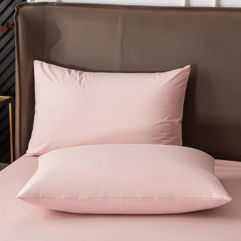 1Piece Waterproof Fabric Pillowcase Moisture And Sweat Proof Pillow Cover 48x74cm For Bedroom Home Hotel