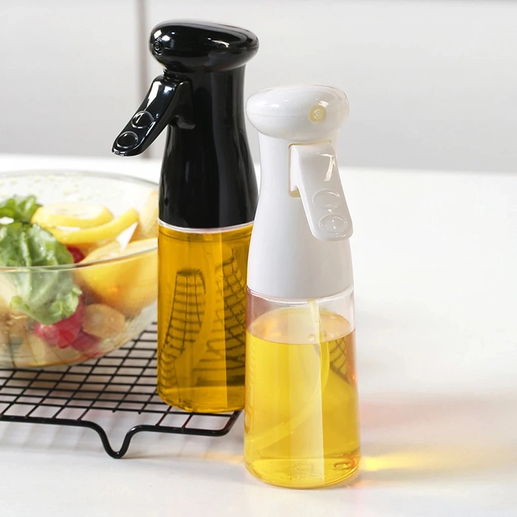 200ml 300ml Oil Spray Bottle Kitchen BBQ Cooking Olive Oil Dispenser Camping Baking Empty Vinegar Soy Sauce Sprayer Containers