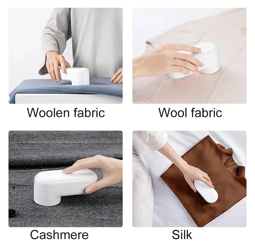 Portable New Original XIAOMI MIJIA Lint Remover Rechargable Cloth Fabric Shaver Fluff Pellet Remove Machine for Clothes Sweater