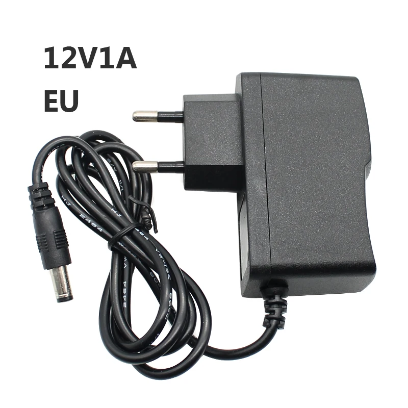 DC 12V Switching Power Supply 1A Source 220V To 12V Adapter Power Converter 220V To 12 Volt Universal Charger For LED Driver