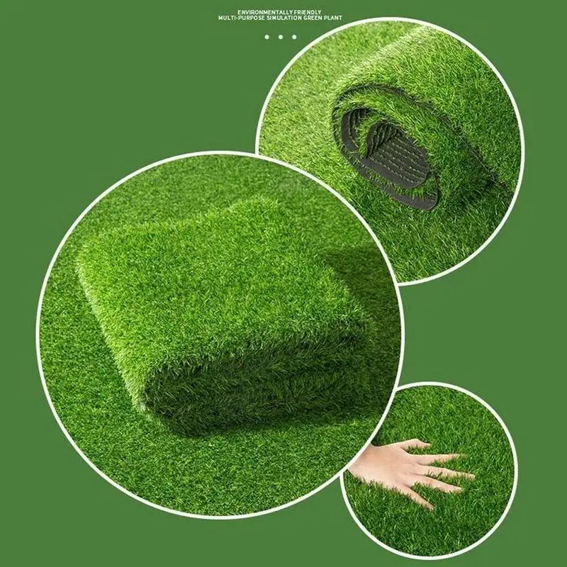 Artificial Grass Mat Garden Site Fences Roof Greening Simulation Moss Lawn Turf Fake Green Grass LandscapeHome Floor Decorations