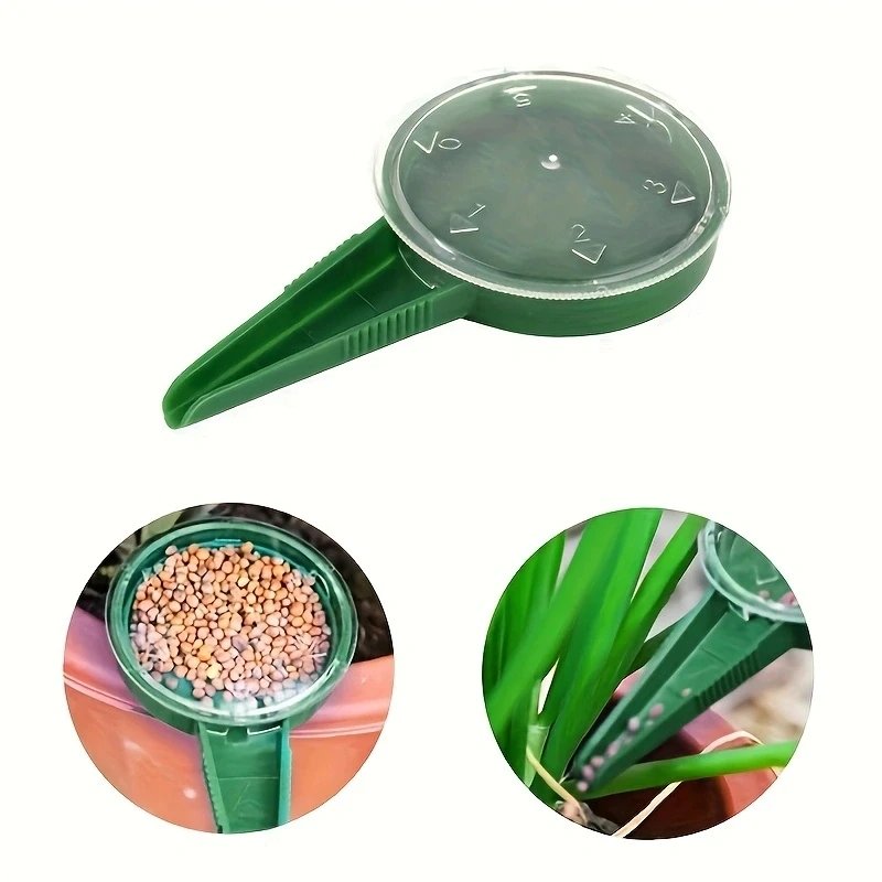 Plant Seed Sower Plant Seeder Garden Multifunction Seeding Dispenser Tools Adapting to Various Sizes of Seeds