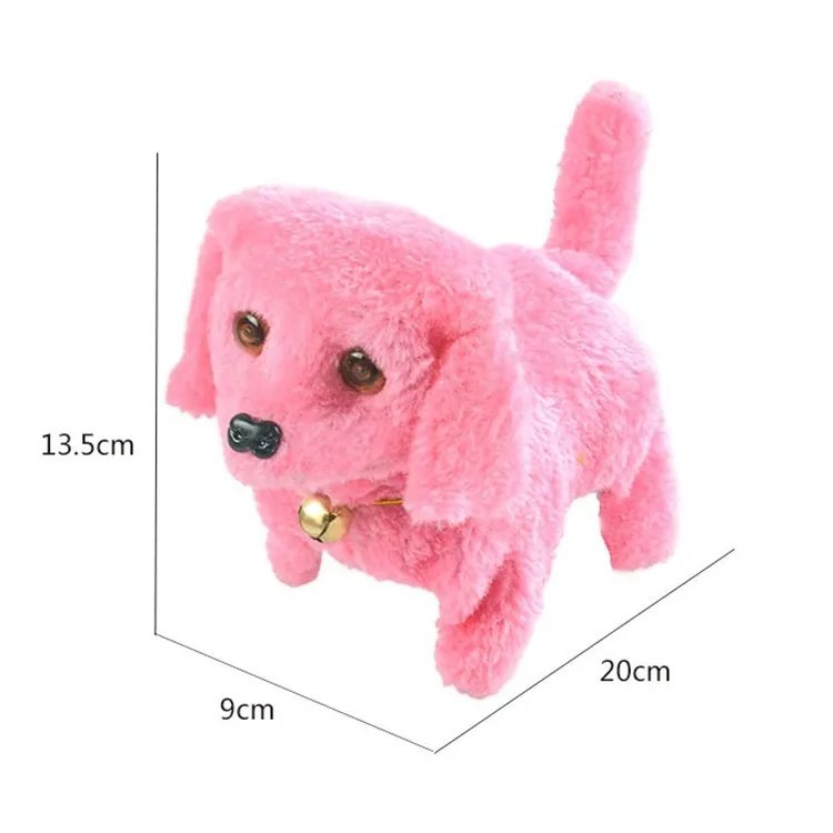 Lovely Talking Dog Robot Pet Plush Toy Speak Talk Sound Record Repeat Stuffed Toys Educational Interactive Toys for Children