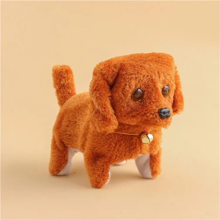 Lovely Talking Dog Robot Pet Plush Toy Speak Talk Sound Record Repeat Stuffed Toys Educational Interactive Toys for Children
