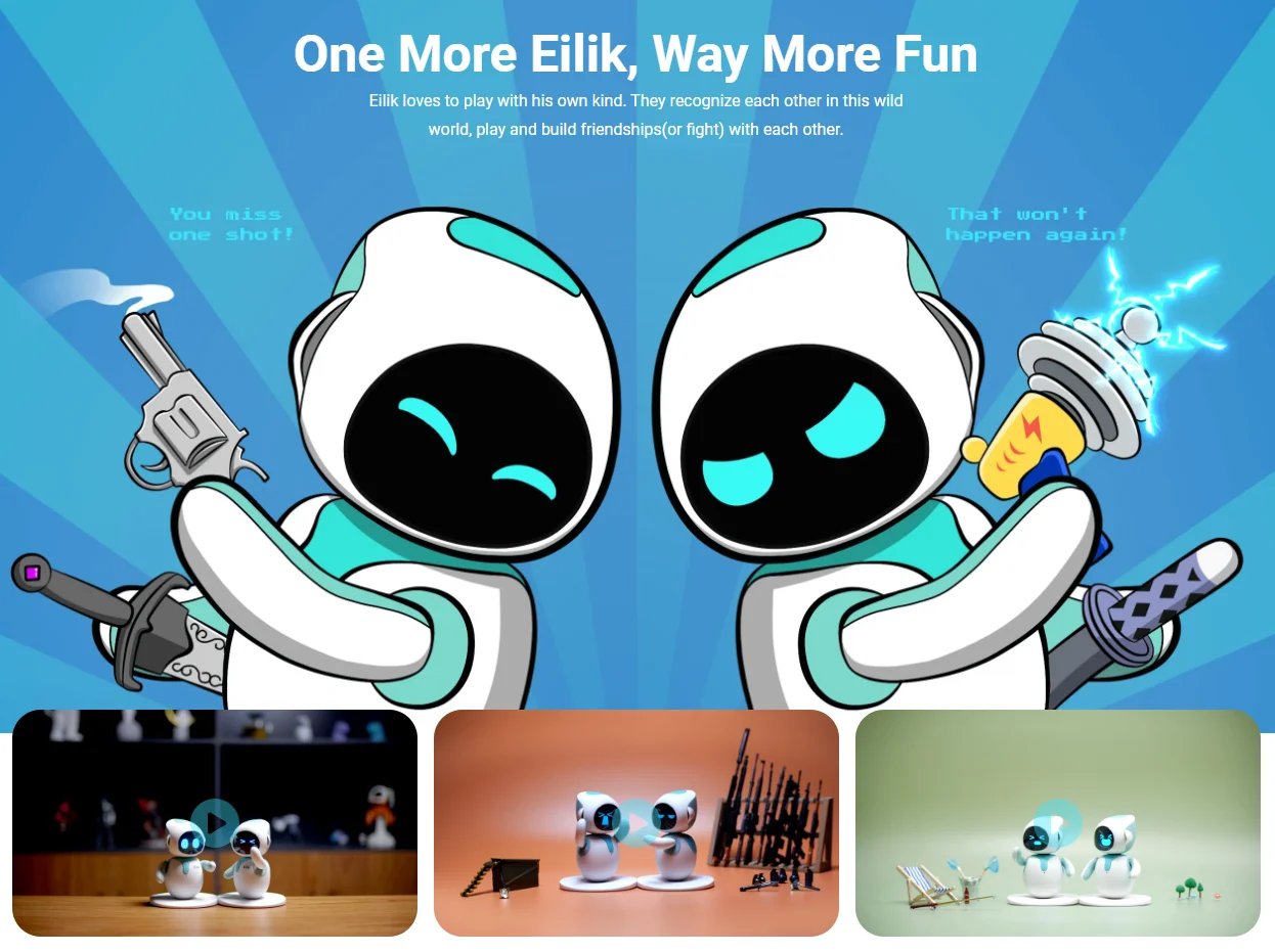 Kids Eilik Emotional Interaction Smart Companion Pet With Ai Technology A Little Companion Bot With Endless Fun Smart Robot Toy