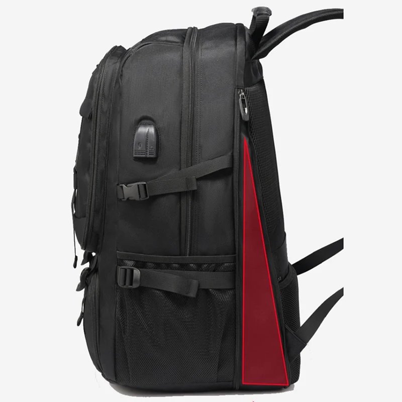 50L 80L Large Travel Backpack Men Separate Shoe Compartment Business Bag Outdoor Sports Waterproof Man Black Storage Backpacks