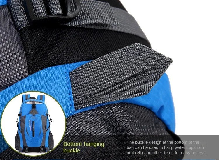 Quality Nylon Waterproof Travel Backpacks Men Climbing Travel Bags Hiking Backpack Outdoor Sport School Bag Men Backpack Women